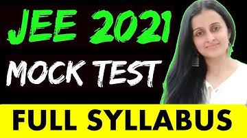 JEE Main Mock Test 2022 with Best Tricks | JEE Main Maths | Full Syllabus | Most Expected Questions
