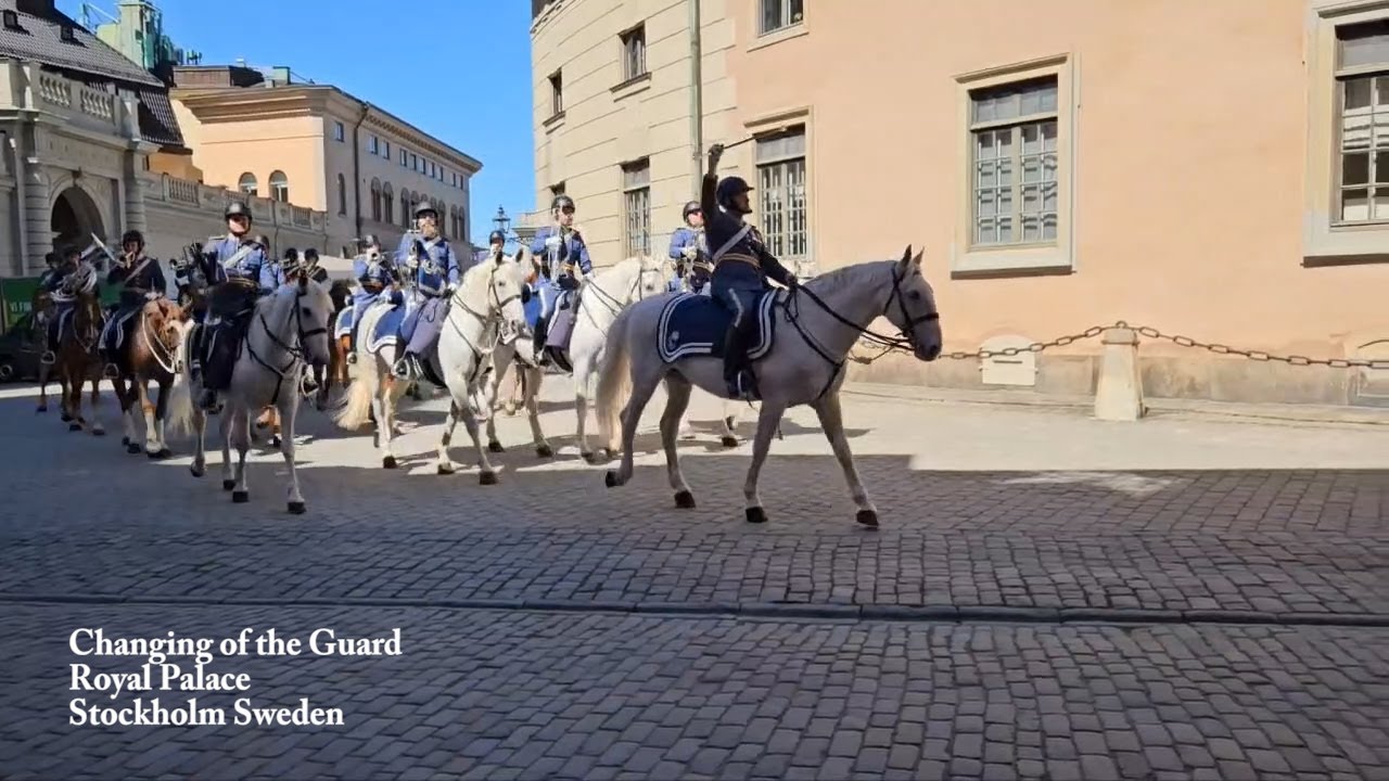 Changing of the Guard, Stockholm Sweeden
