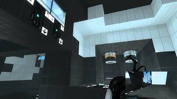 Portal 2 Coop map - Flying Coaster