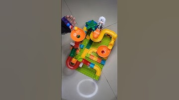 SATISFYING MARBLE RUN ASMR 🔵🔴⚪️ PART 377 #asmr #marblerun  #CheARahol