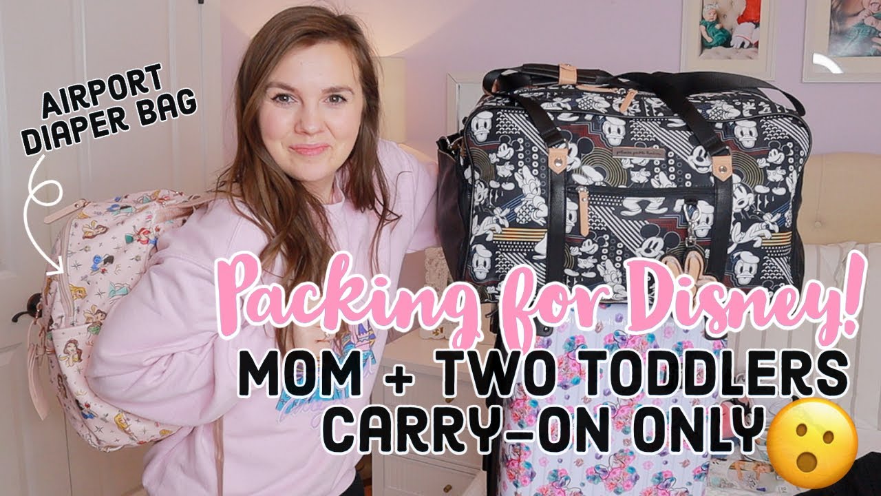 Pack With Me {with links} for DISNEY WORLD 2023 | Girls Trip | Taking Toddlers To Disney