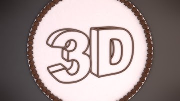 Blender 3D: Icing Text Effect