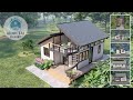 Modern Elegance - A Unique Home with Roof Deck &amp; Detailed House Plan - Minh Tai Design 49 - MTD49