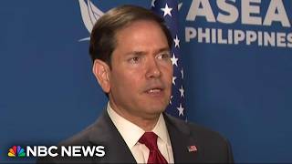 Marco Rubio describes Trump's military strategy with Iran as a ‘head for an eye’