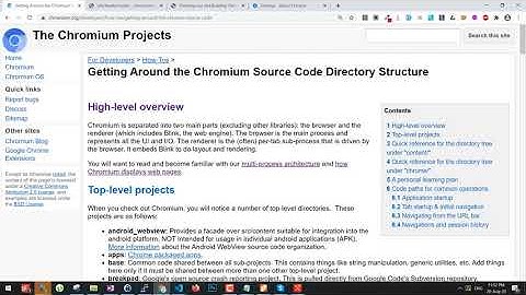 Chromium Project Research - Introduction to Chromium