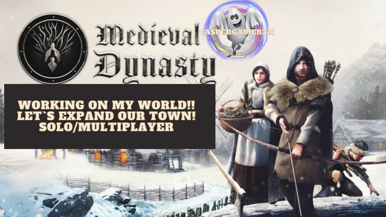 Medieval Dynasty-medieval- gameplay solo on my world- let`s expand our ...
