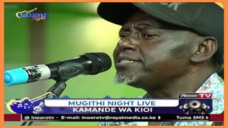Kamande Wa Kioi’s Big Comeback – Live Mugithi Performance @ Inooro TV