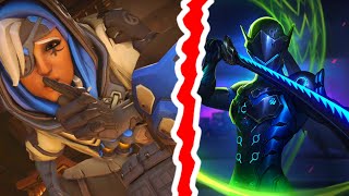 11 ANAS VS 1 GENJI (Overwatch Workshop)