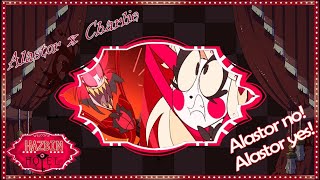 [Alastor x Charlie] Alastor, no! Alastor, YES! [Hazbin Hotel AU Comic Dub]