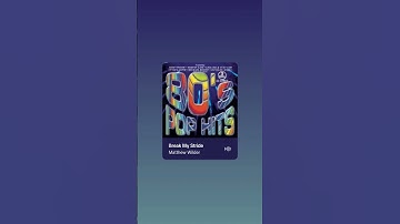 Break My StrideMatthew Wilder