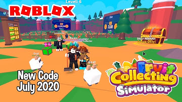 Roblox Fruit Collecting Simulator New Code July 2020