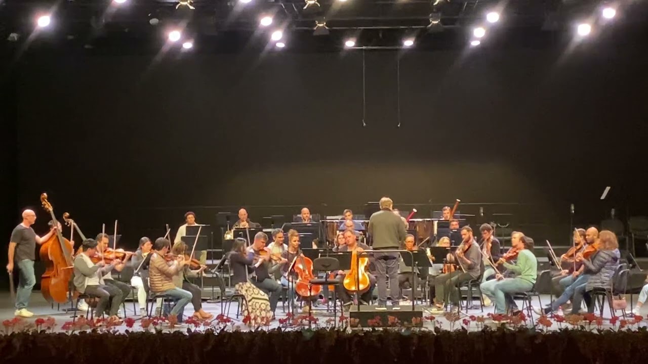 Mozart Symphony 40 (IV). Mikhail Pletnev (conductor) Verbier Orchestra (public repetition)