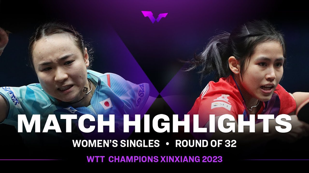 Suthasini Sawettabut vs Mima Ito WS R32 WTT Champions Xinxiang 2023