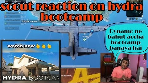 scout reaction on hydra bootcamp 😲