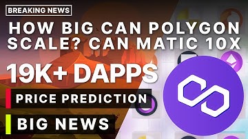 How Big Can Polygon Scale Up! Introducing zkEVM! 10X Future | Price Prediction!