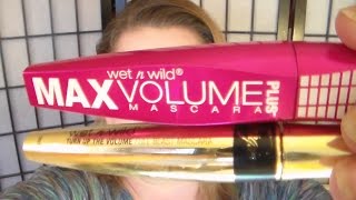 Wet N Wilds new mascara comparisons (which is my Favorite?)