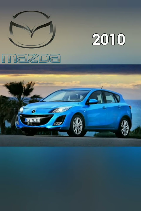 evolution of mazda car(1960-2022)#shorts