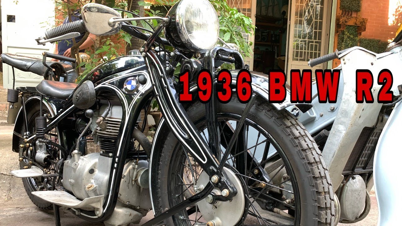BMW Motorrad 1931 - 1936 BMW R2 1936 - YouTube
