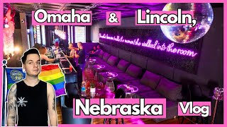 Queer Travel Vlog Omaha and Lincoln, Nebraska