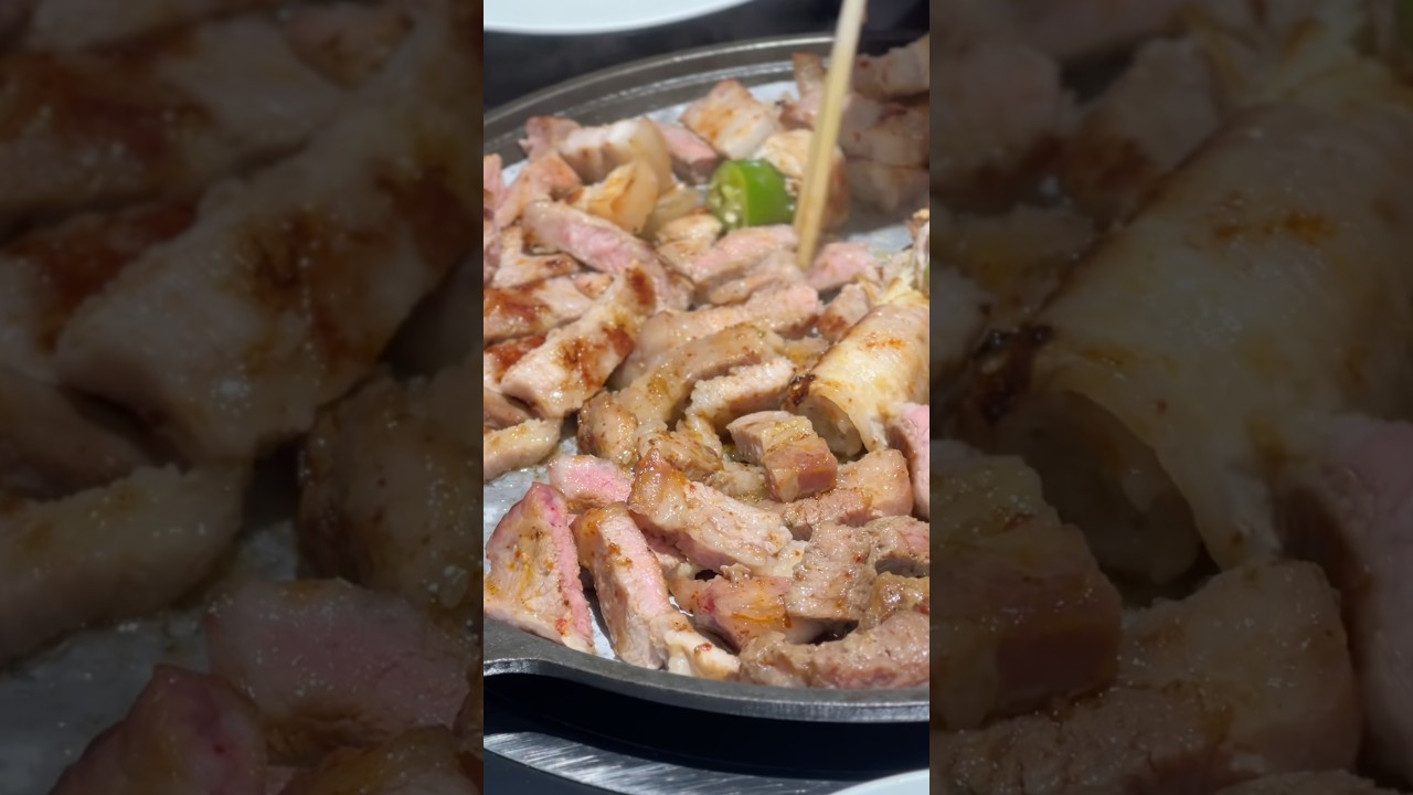 บุฟเฟ่ต์ ปิ้งย่างเกาหลี 🔥 #foodreview #foodie #food #buffet