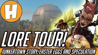 Overwatch - Junkertown Map Lore, Queen Speculation and Easter Eggs! | Hammeh