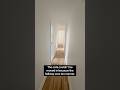 The sofa doesn't fit because of the hallway#sofareset#furniture #nyc #sofa #nycapartment #couch