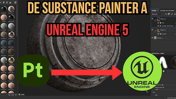 Cómo Exportar Texturas de Substance Painter a Unreal Engine 5