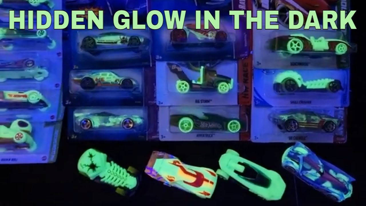Hot Wheels With Special Features, Hidden Glow in the dark YouTube