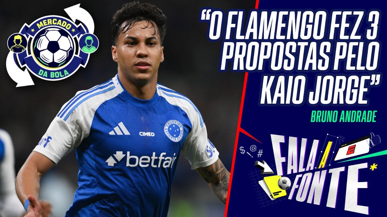 CRUZEIRO RECUSA NOVA PROPOSTA DO FLAMENGO POR KAIO JORGE | FALA A FONTE