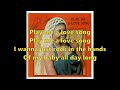 Nora dean  play me a love song lyrics