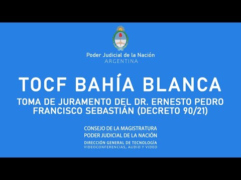 TOCF Bahía Blanca - Toma De Juramento
