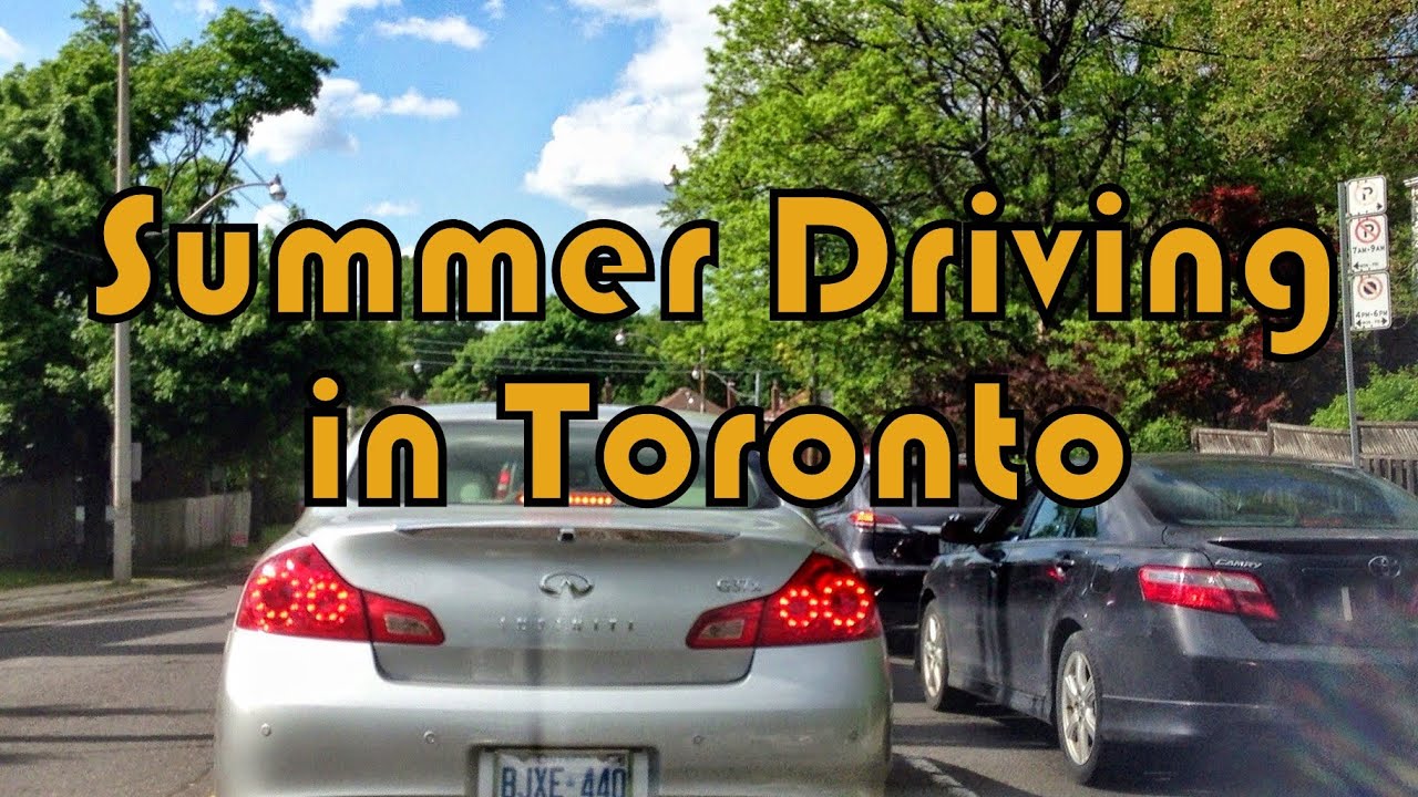 Driving in North York and Toronto (Keele & Lawrence to Gerrad and Church)
