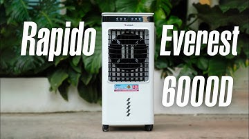 Trải nghiệm quạt điều hòa Rapido: Giải pháp làm mát 3 trong 1
