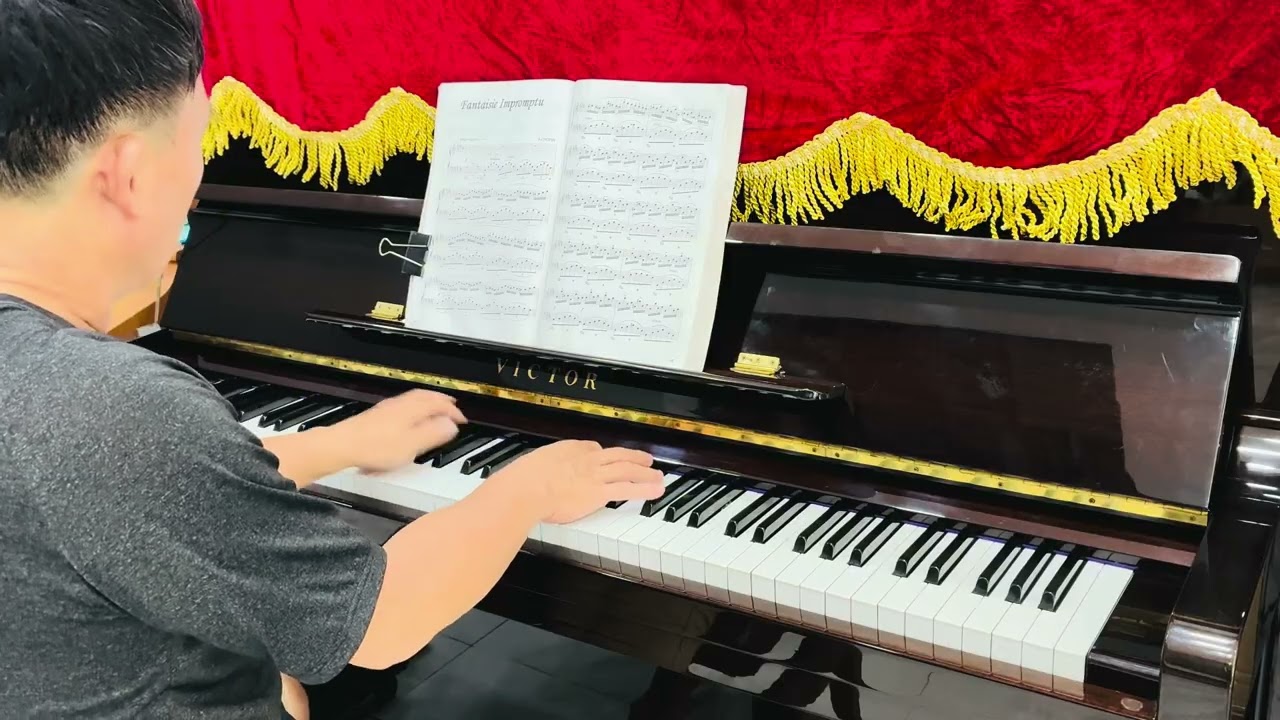 Tác phẩm “Fantaisie-Impromptu, Op.66”. Chopin sáng tác năm 1834.