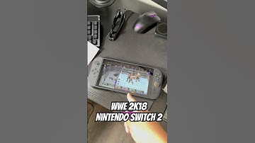 WWE 2k18 on Nintendo Switch 2 is PLAYABLE!
