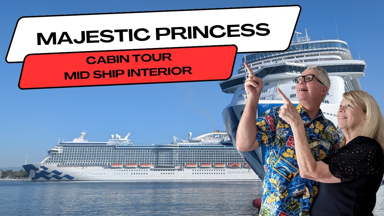 Majestic Princess - Princess Cruises  - Interior Cabin Quad Share Tour