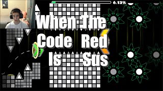 "When The Code Red Is Sus" New Death Corridor by Dorami (All Coins) [Non-Rated Medium Demon]