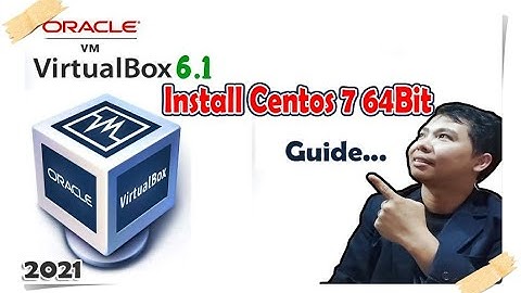 Oracle Virtual Box Centos 7 Installation Guide