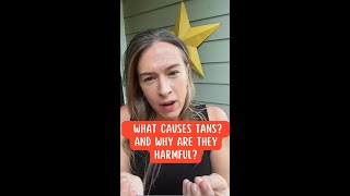 What causes sun tans? And why are they harmful?