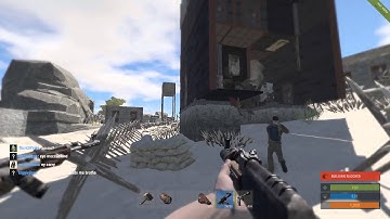 Rust - Rustafied.com small raid (with music)