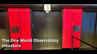 A VIP (crowd-free) ride on the One World Observatory elevators