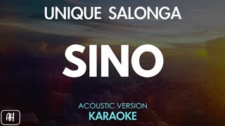 Unique Salonga - Sino (Karaoke/Acoustic Instrumental)