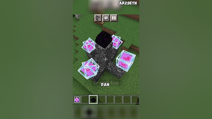 Cara Menetaskan Telur Ender Dragon | Minecraft #shorts #short