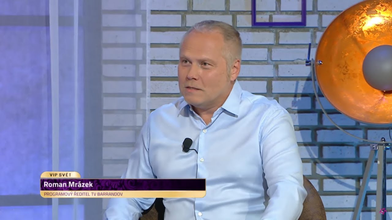 VIP svět (2025/238) VIP host programový ředitel TV Barrandov Roman ...