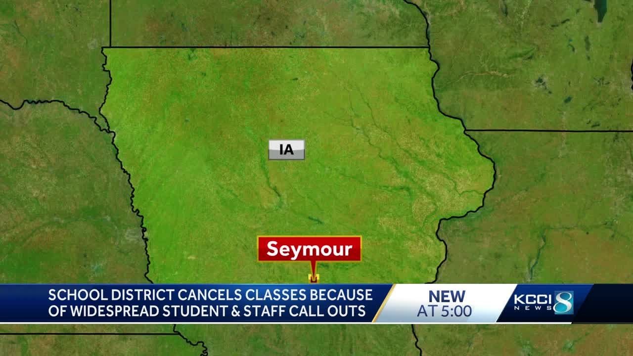 Widespread illness forces Iowa school district to cancel classes - YouTube