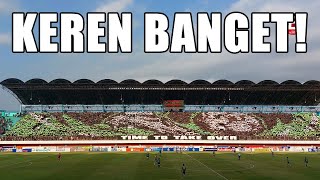 Ngeri Full Koreografi Sleman Fans Di Laga Pss Vs Persebaya