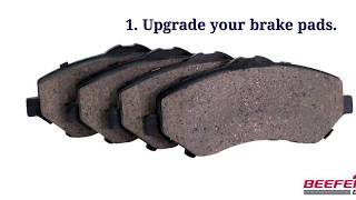 How To Improve Braking Distance With Heavy Wheels and Tires