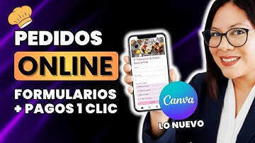 Crea Formularios Interactivos en Canva + Pagos con un Clic (y tu Web Gratis en Minutos)
