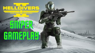 Helldivers 2: Field Testing The Diligence/AMR Sniper Combo (Helldive Solo / All Clear / No Deaths)