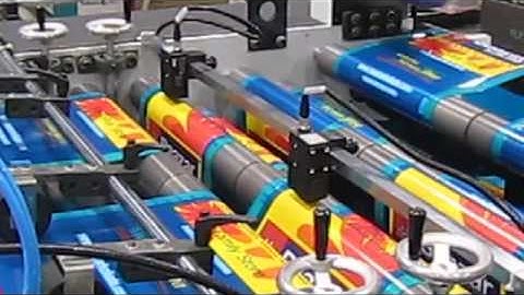 Plastic Bag Making Machine - Bottom Seal bag making machine - Two Line - Two Printed bags